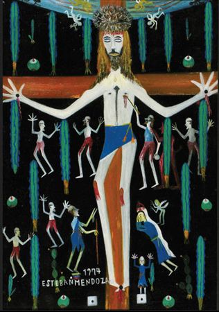 Crucifixion by Esteban Mendoza - Auction record, sale price, and art valuation. Compare with similar artists and explore comparable artworks.