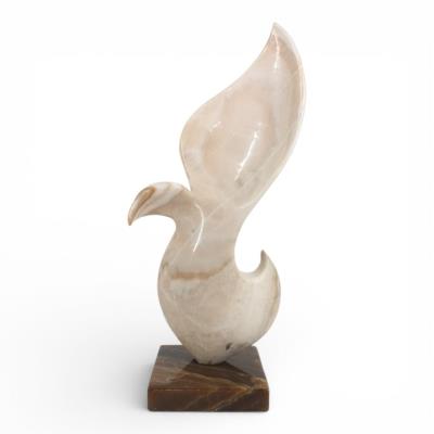 Onyx Sculpture "Bird in Flight"