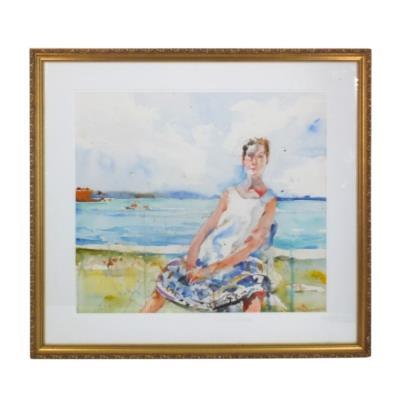 Woman by the Sea
