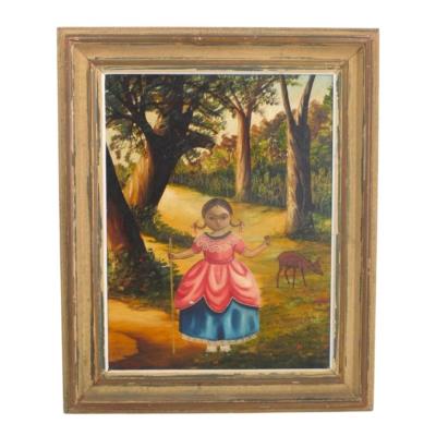 Girl in Forest