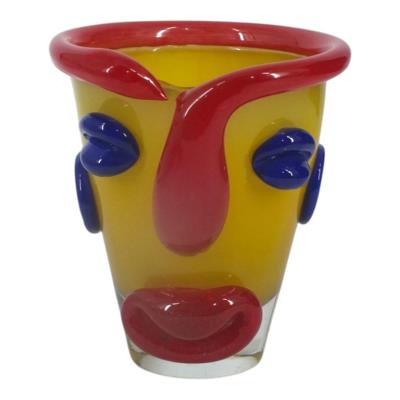 Clown Face Vase