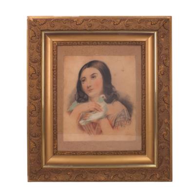 Woman with Dove