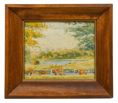 Shelter Island Landscapes (Another landscape scene on reverse)