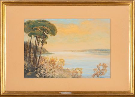 Landscape with river by Mario Salvador - Auction record, sale price, and art valuation. Compare with similar artists and explore comparable artworks.