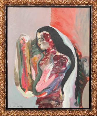 Female figure by Sergio Pombo - Auction record, sale price, and art valuation. Compare with similar artists and explore comparable artworks.