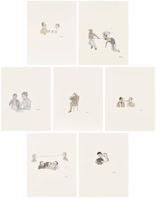 Seven drawings (7)