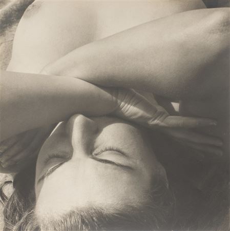 Sunbath (Alta Hoover on the beach) by Imogen Cunningham - Auction record, sale price, and art valuation. Compare with similar artists and explore comparable artworks.