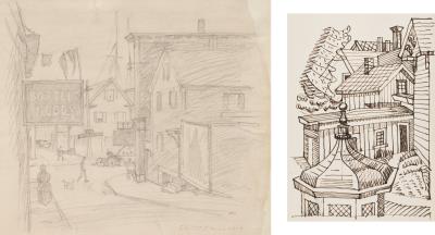Gloucester Street Scene; Untitled (Gloucester 17-16) - Image 1 of 3