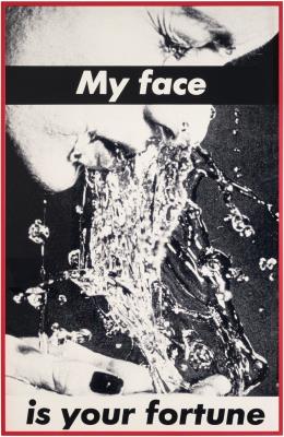 Untitled (My face is your fortune) by Barbara Kruger - Auction record, sale price, and art valuation. Compare with similar artists and explore comparable artworks.