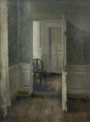 Interior with Windsor Chair at Strandgade 25