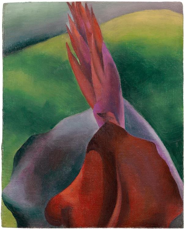 Maple Leaves and Flowering Cactus (double-sided) - Image 2 of 2