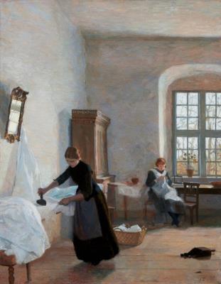 Ironing Room in an Old Country Mansion