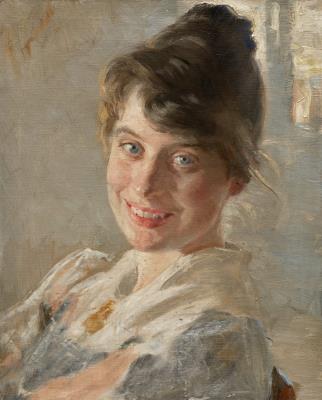 Portrait of the Artist's Wife Marie