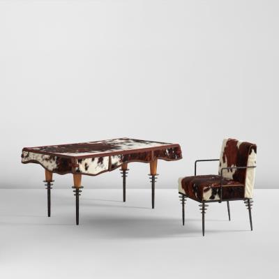 Rodéo desk and armchair