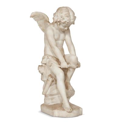 CUPID BREAKING HIS ARROW