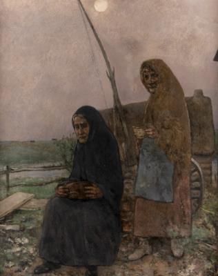 Two Peasant Women in the Puszta
