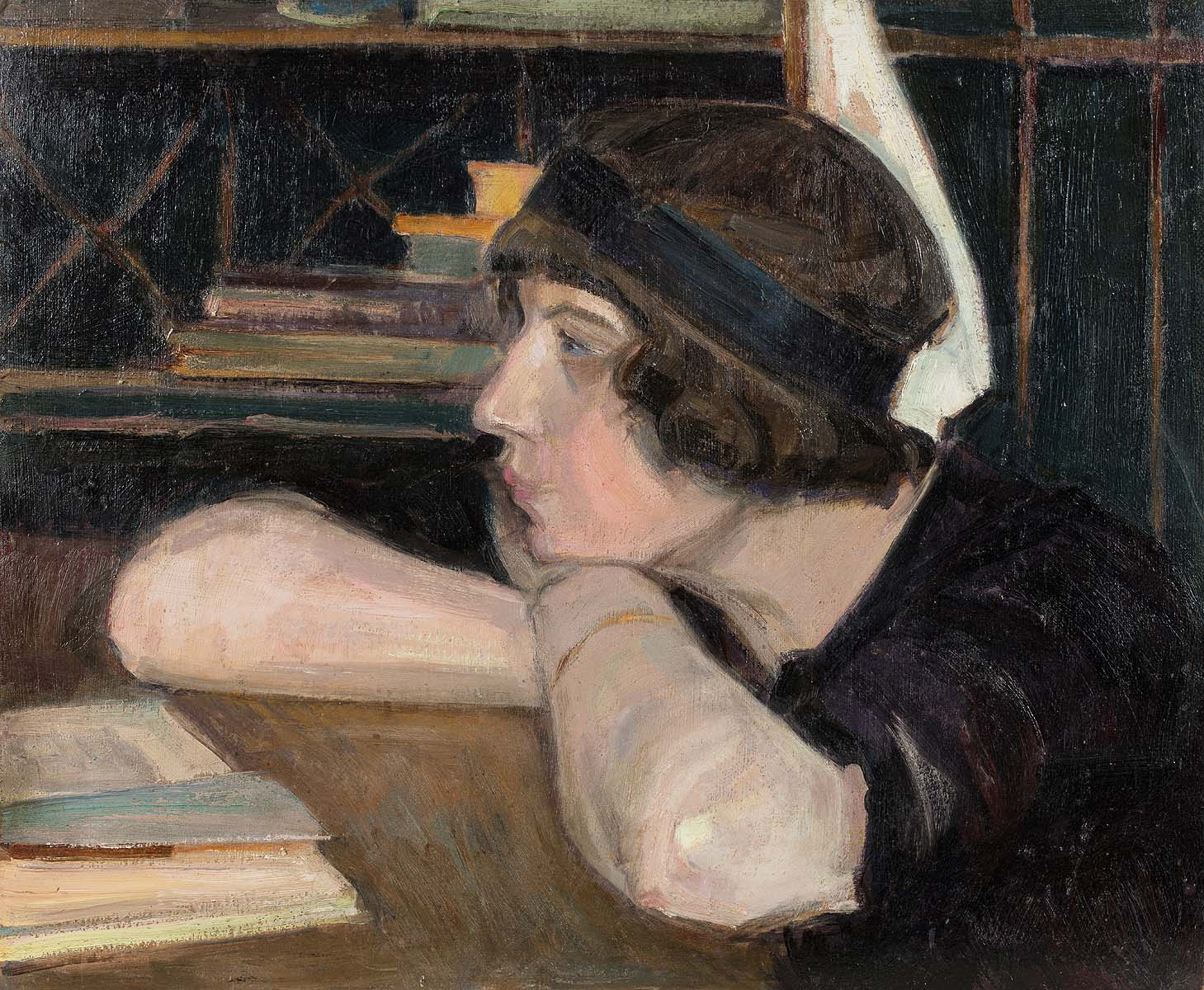 Nad książką, 1921