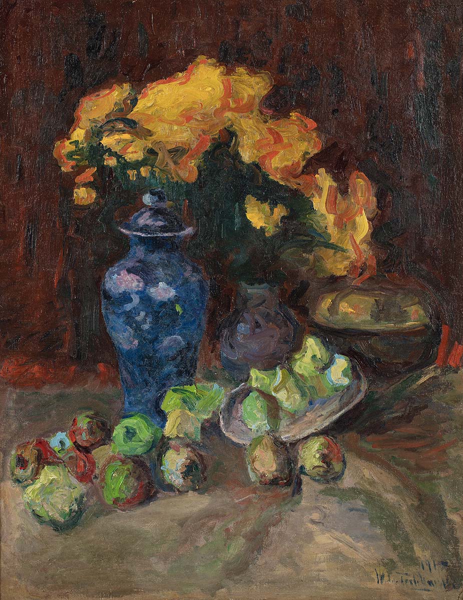 Martwa natura z kwiatami, 1914
