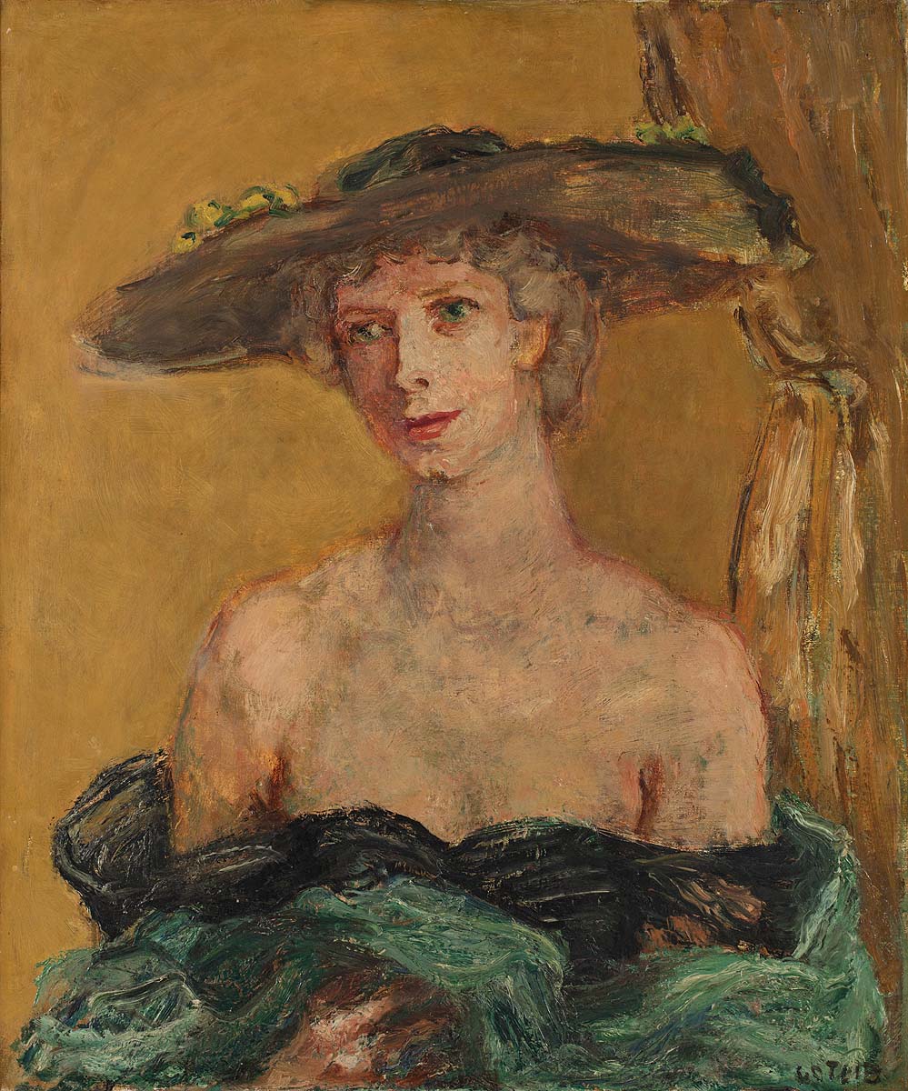 Dama w kapeluszu by Henryk Gotlib - Auction record, sale price, and art valuation. Compare with similar artists and explore comparable artworks.