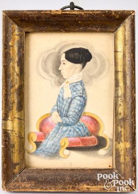 Miniature Portrait of a Woman