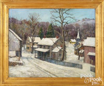Village Road Winter