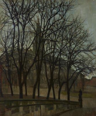 A View from the Stock Exchange of Copenhagen (Udsigt fra Børsen)