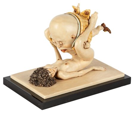 Humpty Dumpty and Marlene by Ralph Massey - Auction record, sale price, and art valuation. Compare with similar artists and explore comparable artworks.