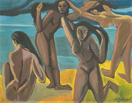 Four Female Nudes