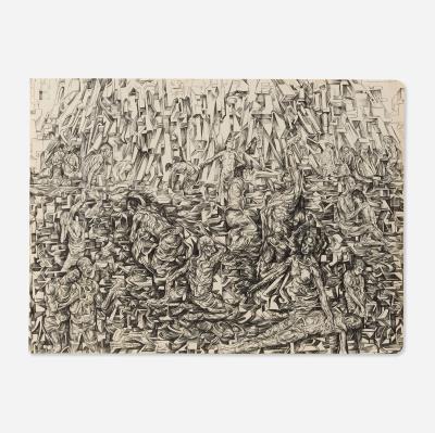 Debajo de un cielo roto by Oscar de las Flores - Auction record, sale price, and art valuation. Compare with similar artists and explore comparable artworks.