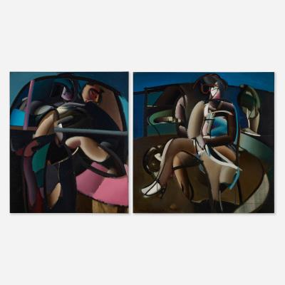 Untitled (two works) by Ivan Kustura - Auction record, sale price, and art valuation. Compare with similar artists and explore comparable artworks.