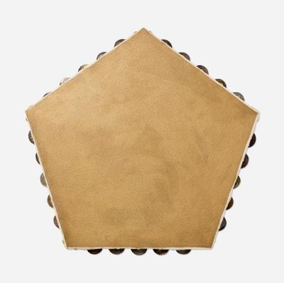 Golden Pentagonal Monochrome II (Tambourine)