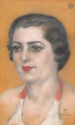 Portrait of a bather