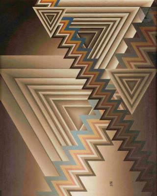 Triangular by Marcel Lempereur-Haut - Auction record, sale price, and art valuation. Compare with similar artists and explore comparable artworks.