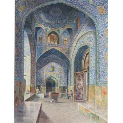 Isfahan mosque interior