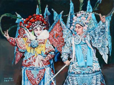 Two Figures Painting