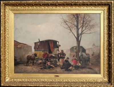 Le repos des saltimbanques
