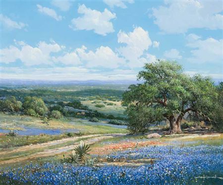 Spring In Texas by George Kovach - Auction record, sale price, and art valuation. Compare with similar artists and explore comparable artworks.