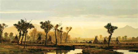Dust on the Milk River by Michael B Coleman - Auction record, sale price, and art valuation. Compare with similar artists and explore comparable artworks.