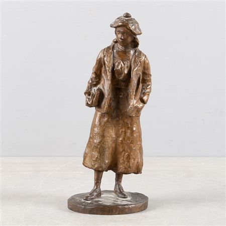 Woman by Ruth Anna Maria Milles - Auction record, sale price, and art valuation. Compare with similar artists and explore comparable artworks.