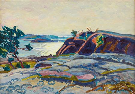 Sunlight in an archipelago landscape