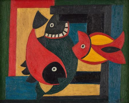 Pisces by Bengt Orup - Auction record, sale price, and art valuation. Compare with similar artists and explore comparable artworks.