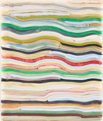 Stripe painting by Matthias Arkel - Auction record, sale price, and art valuation. Compare with similar artists and explore comparable artworks.