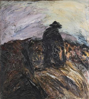 The Man on the Hill by Evert Lundquist - Auction record, sale price, and art valuation. Compare with similar artists and explore comparable artworks.