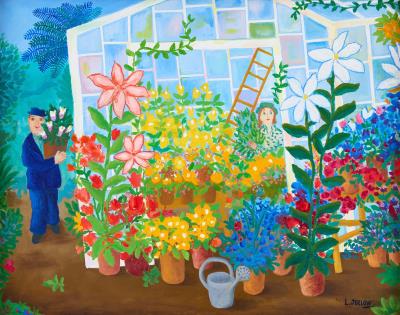 By the greenhouse by Lennart Jirlow - Auction record, sale price, and art valuation. Compare with similar artists and explore comparable artworks.