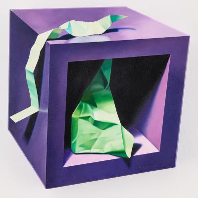 Kube with paper objects by Yrjo Edelmann - Auction record, sale price, and art valuation. Compare with similar artists and explore comparable artworks.