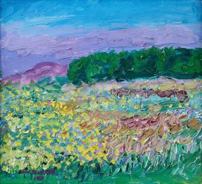 Summer meadow by Inge Schioler - Auction record, sale price, and art valuation. Compare with similar artists and explore comparable artworks.