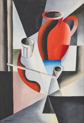 Still life with pipe, jug and glass by Bo Elson von Zweigbergk - Auction record, sale price, and art valuation. Compare with similar artists and explore comparable artworks.