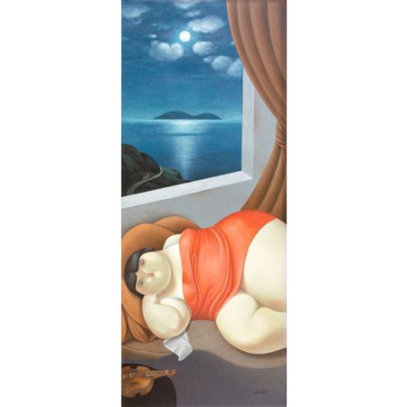 Homage to Tamara de Lempicka's La Tunique de rose
