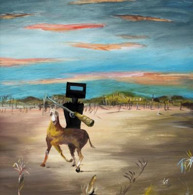 Ned Kelly and Horse