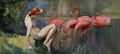 Flamingoes